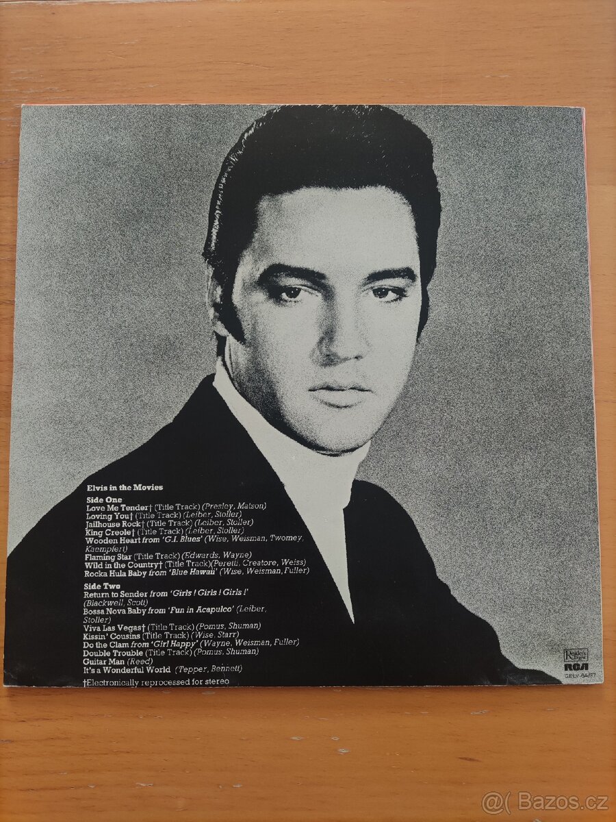 Elvis in the Movies RCA 1978 Made in England - 2