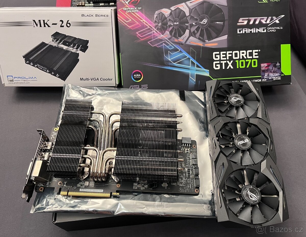 GTX 1070 Rog Strix + Prolimatech MK26 - 2