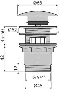 CONCEPT umyvadlová výpust - 2