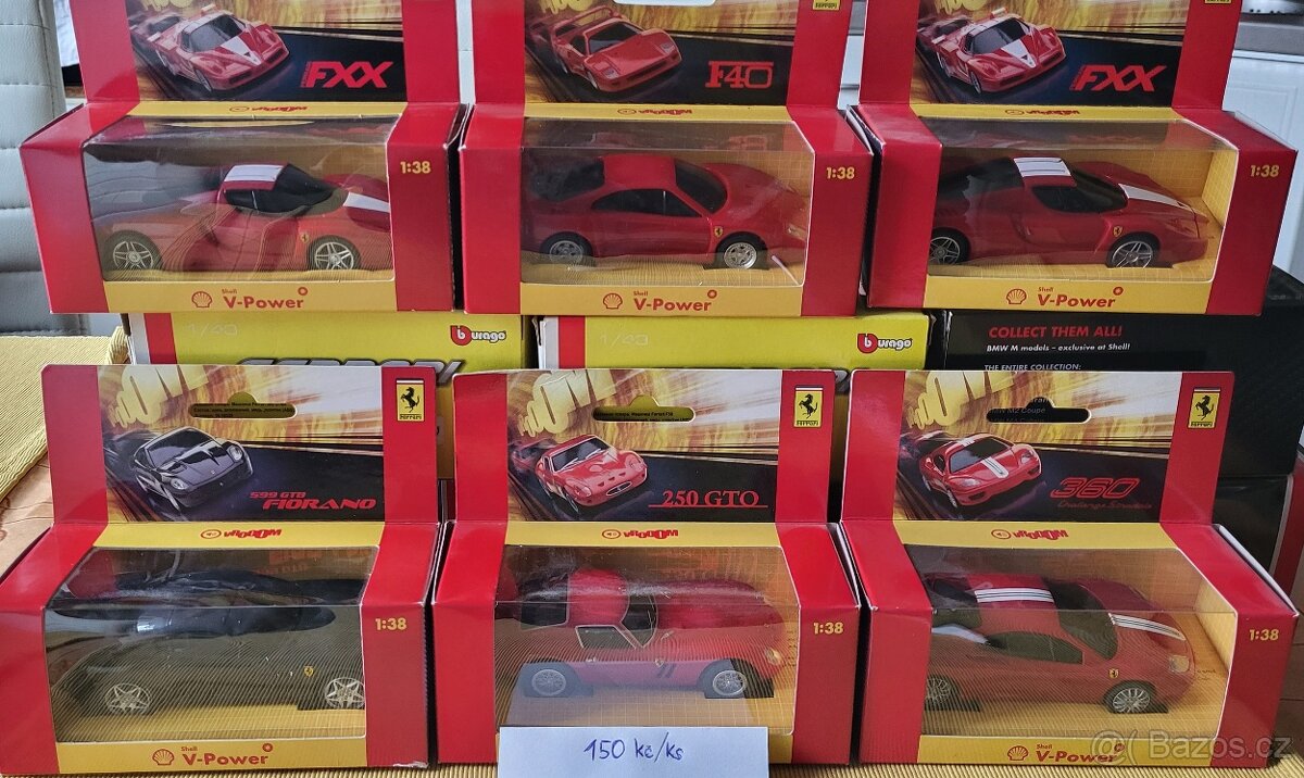 Shell auticka.modely.ferrari.Bmw - 2