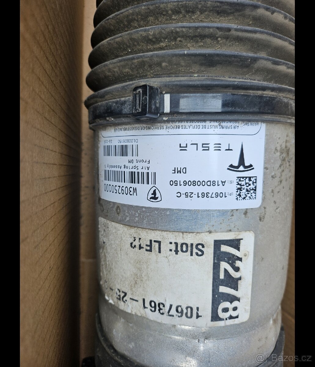 Vzduchový podvozek Tesla model S, přední tlumiče - 2