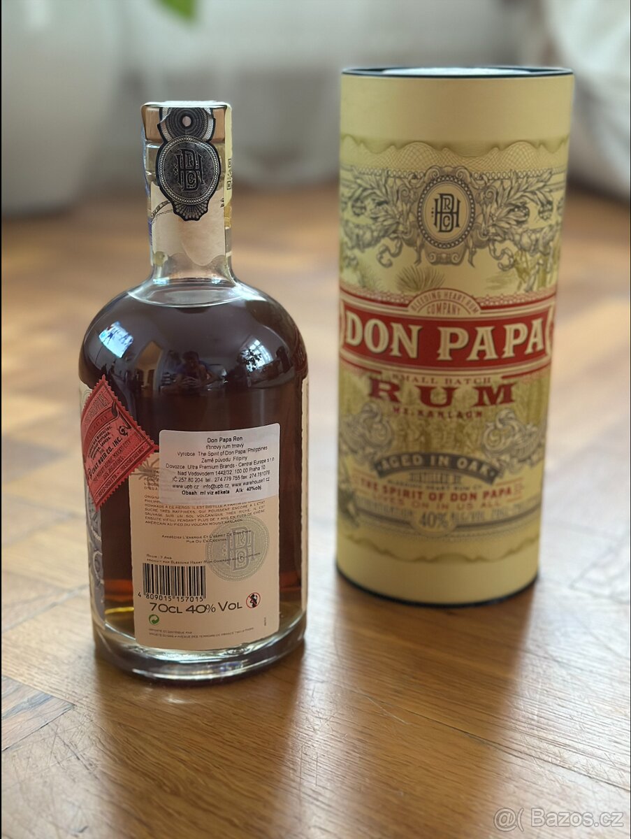 Don Papa 7 Years Old 0,7l, box - 2