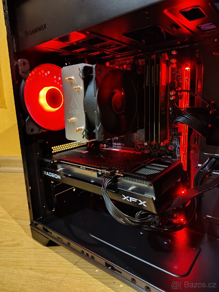 Herní PC, Ryzen 5500, RX 6600, 16GB RAM - 2