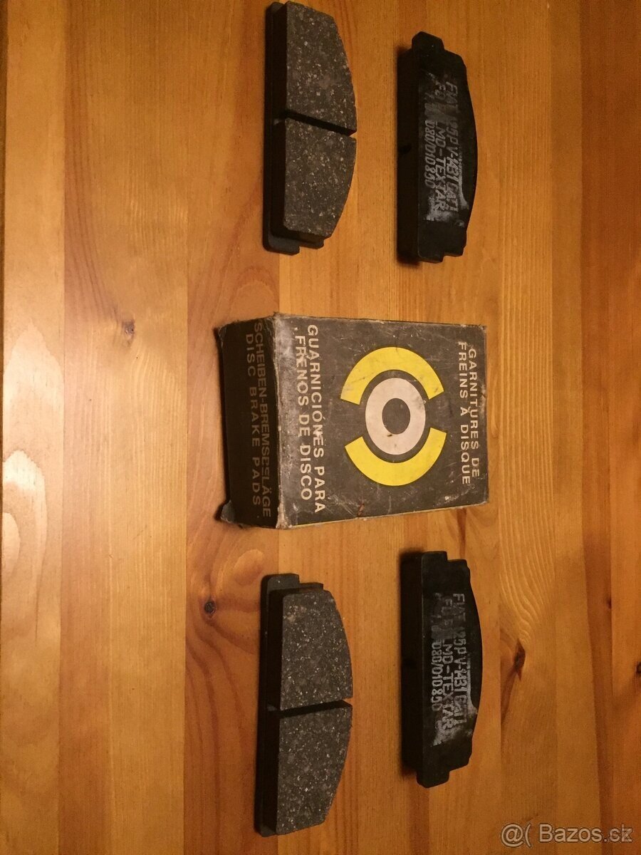 Predám brzdové doštičky na Fiat 125 p - 2