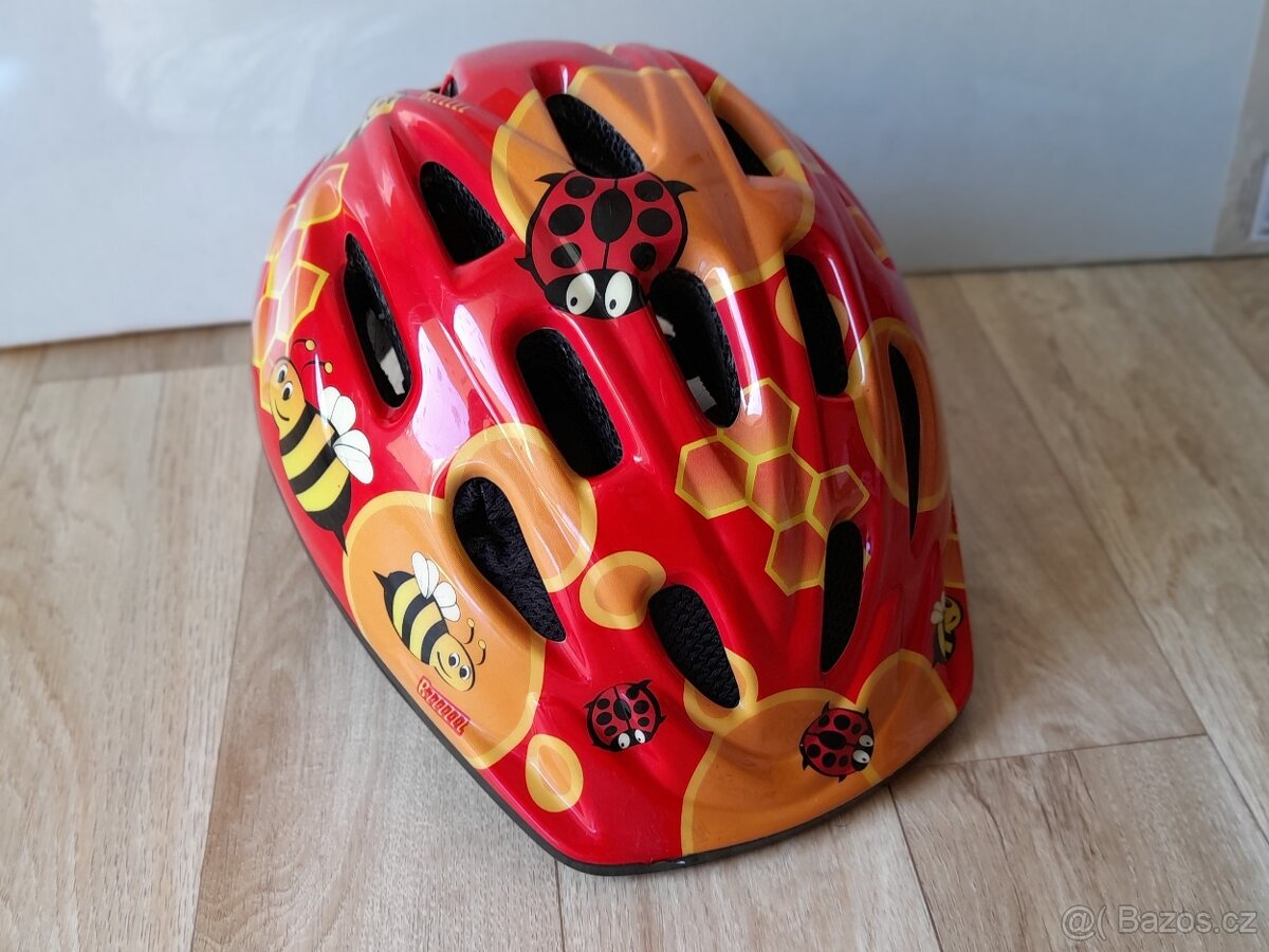 Přilba na kolo Berušky a včeličky 49-58cm - 2