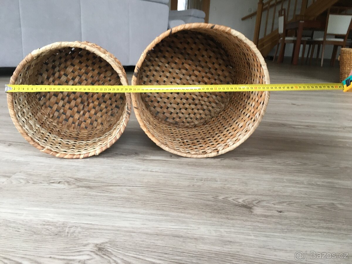 Pletený obal na květináče - 2