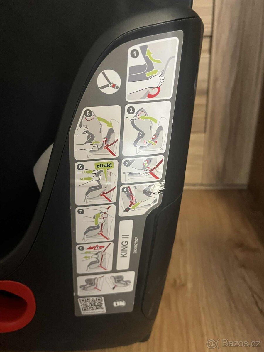 Autosedačka Britax Römer King II - 2