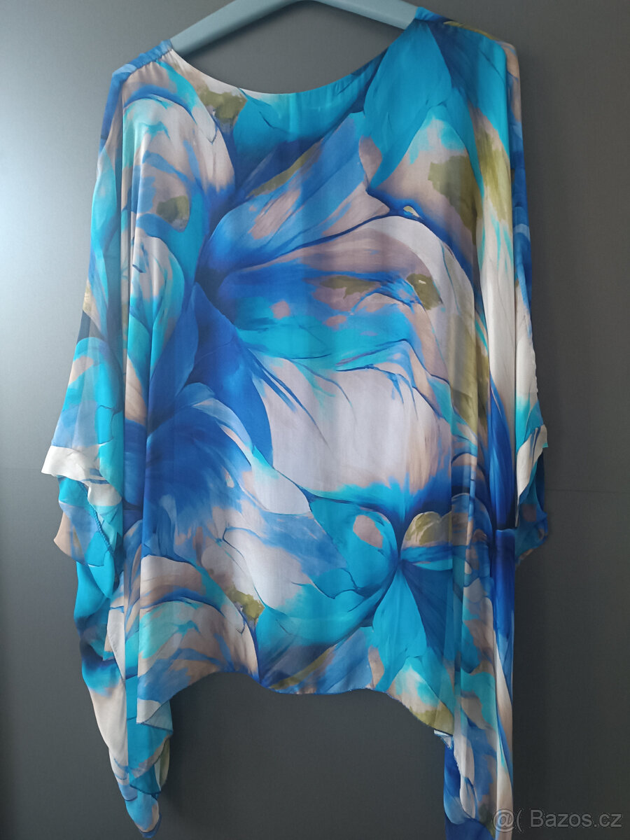 Hedvábná halenka UNI - 2