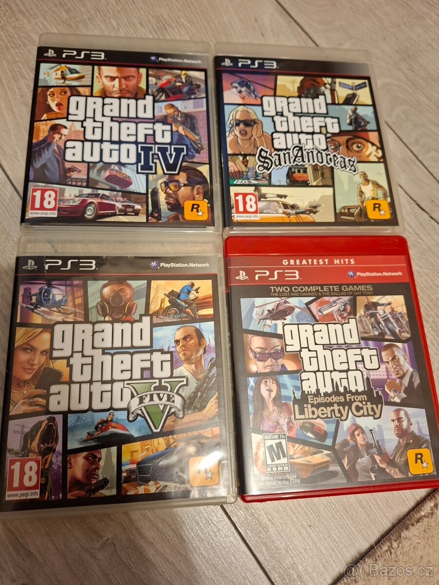 Playstation 3 Hry GTA kolekce - 2