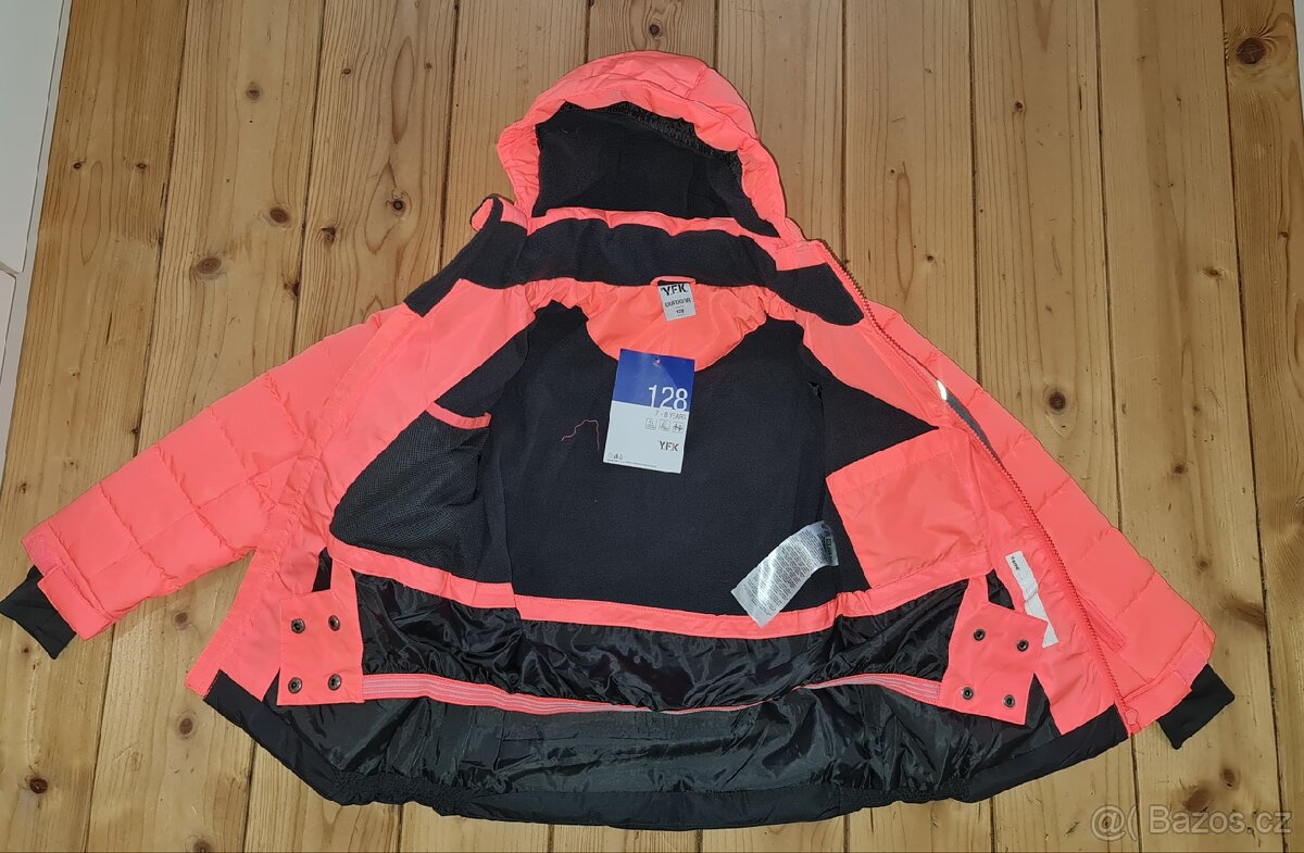 vel 122-128 nová bunda, soft bunfa,rifle---- - 2