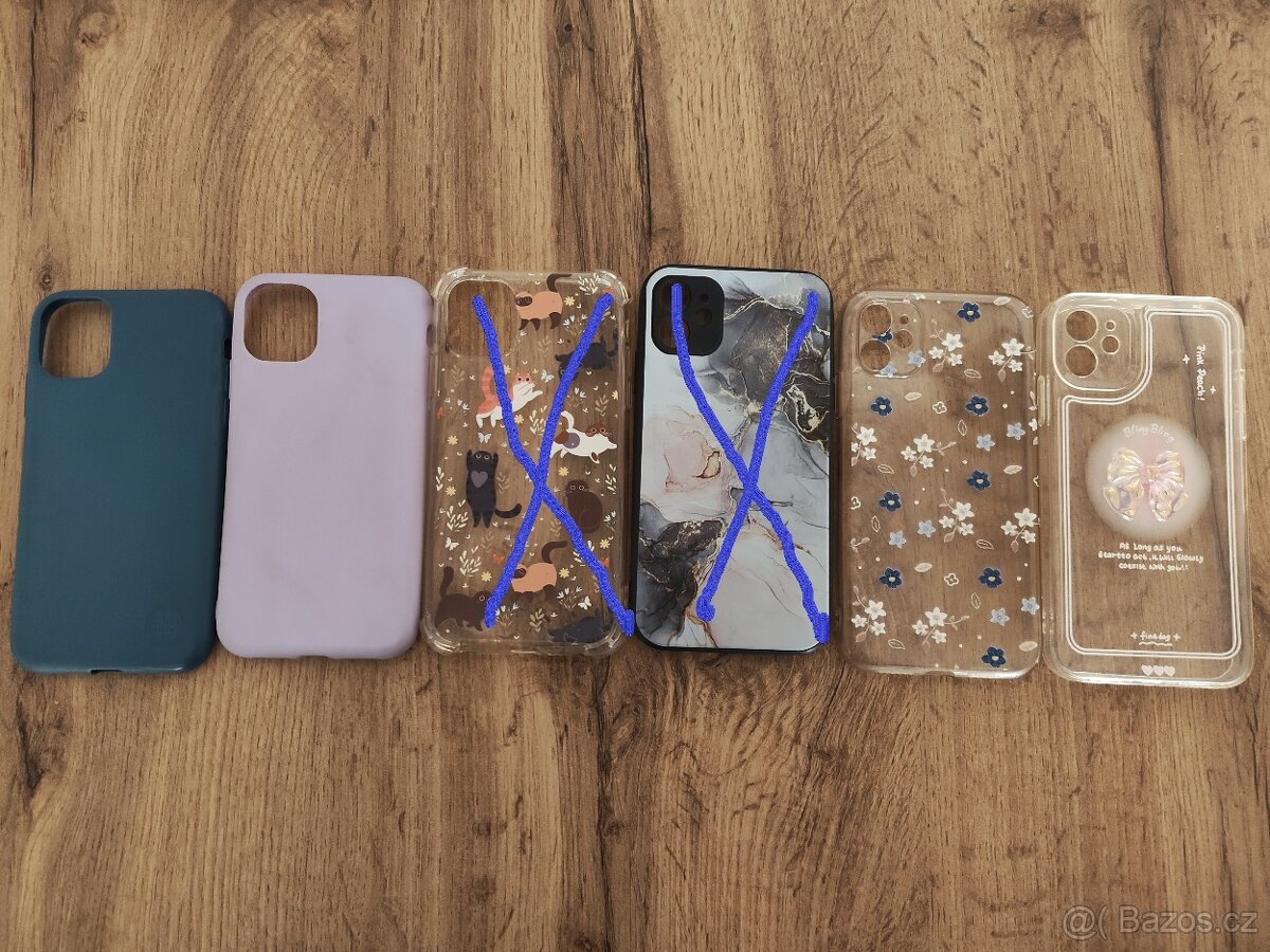 Zadní kryty na iPhone 11 jen za Kč 16,- za kus - 2