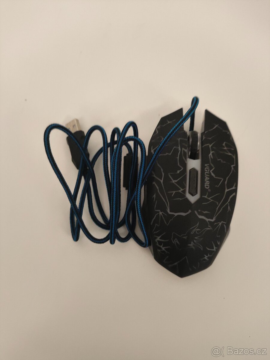 #L0392 Herná myš VGUARD V6 RGB USB - 2