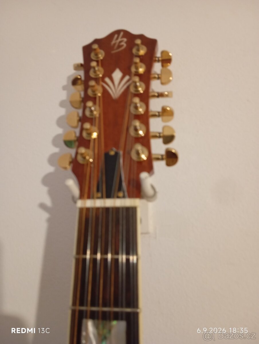 Prodám dvanáctistrunnou kytaru HB..... - 2