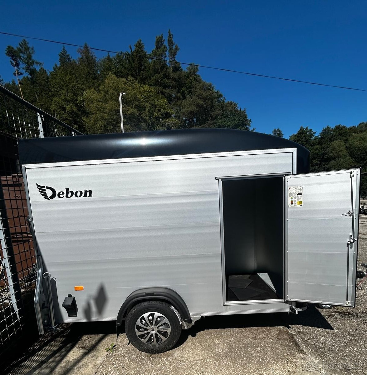 Predám prívesny vozík DEBON C255 ALU - 2