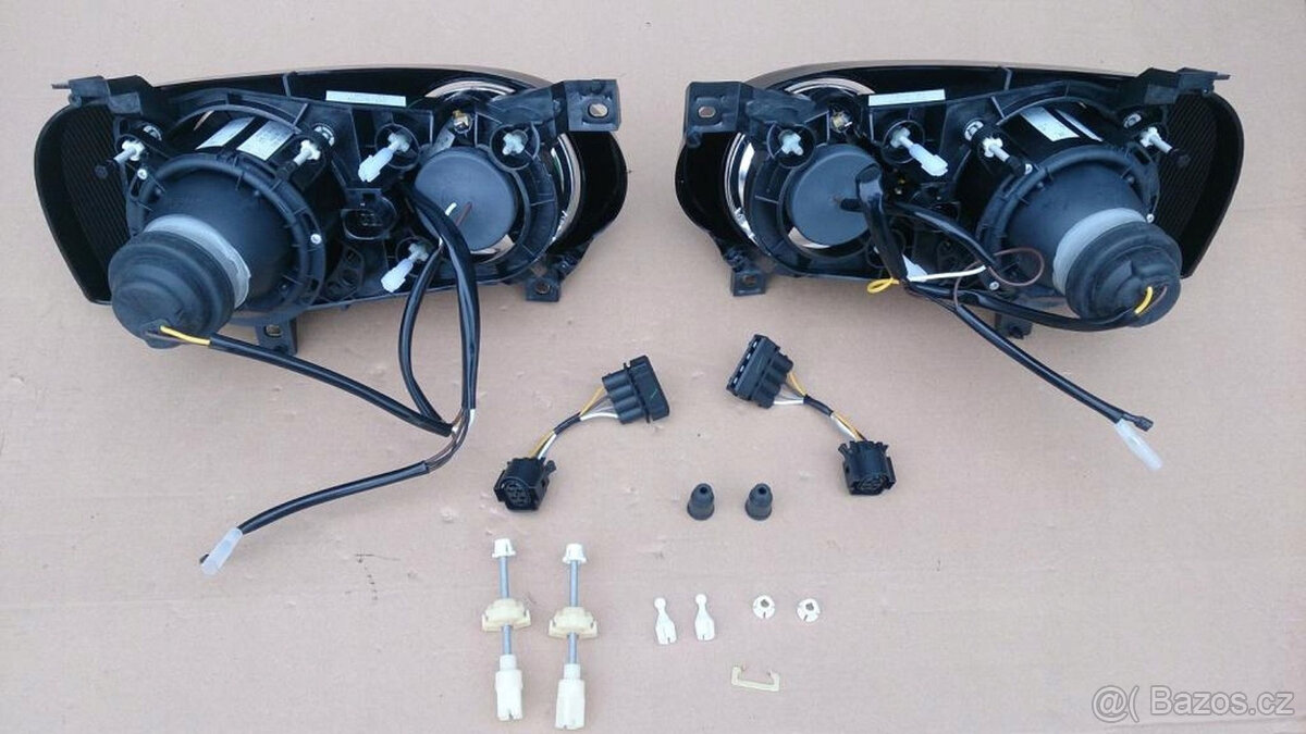 VW Golf 3 přední kouřová světla-Projektor. - 2