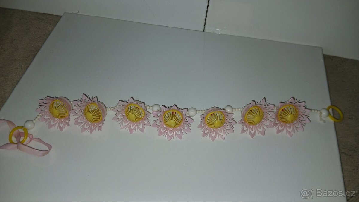 Retro chrastítko na kočárek - Zvonky - 2