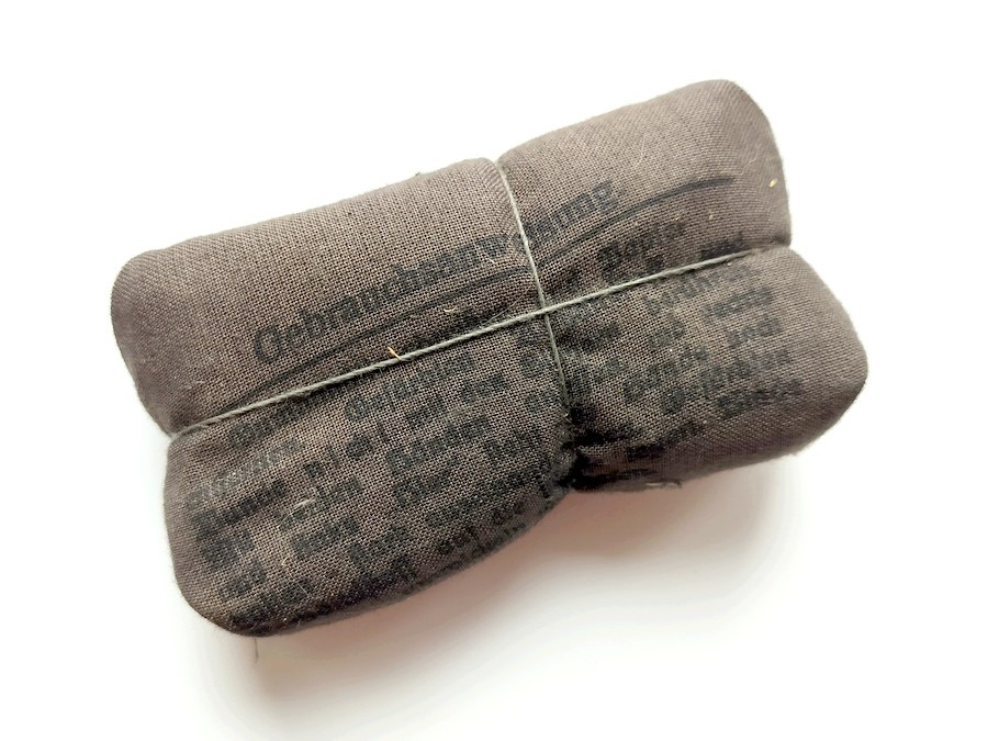 Originál německý Wehrmacht obvaz uniforma 1943 Brüx Most WH - 2