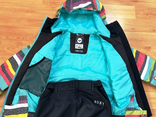 ROXY lyžařský/snowboard komplet bundy,kalhot-10-12 let - 2