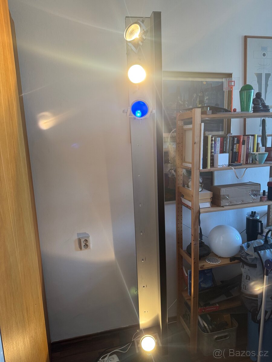 Design stojací lampa cca 2m vysoká - 2