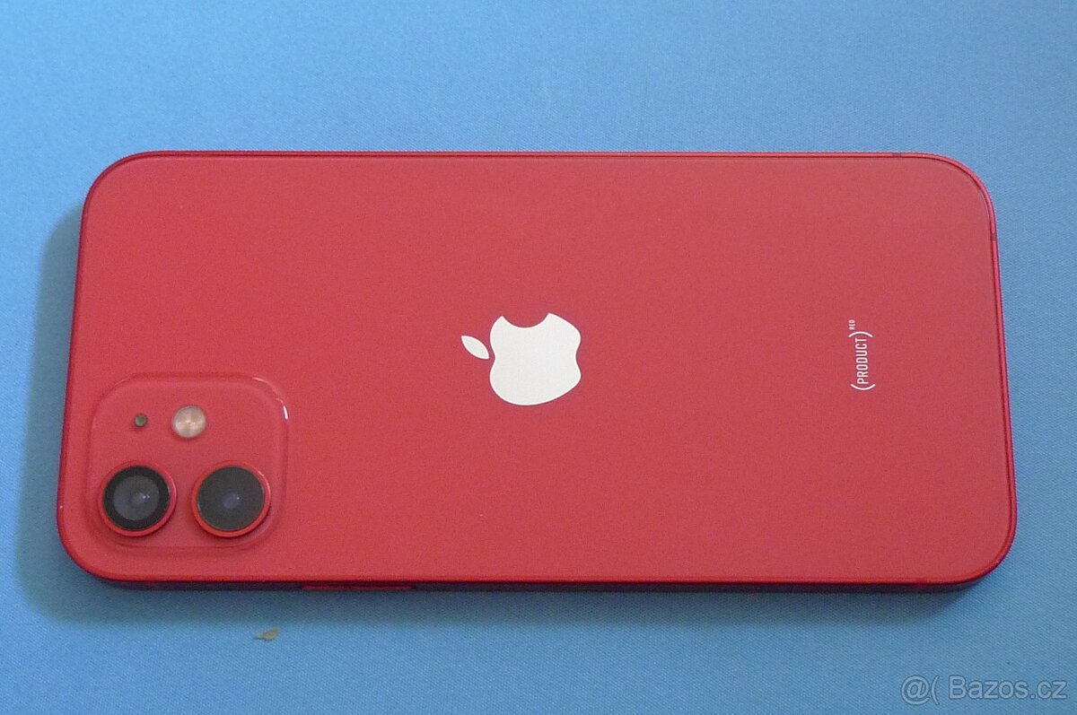 Apple iPhone 12 RED 256GB Baterie 80% - 2