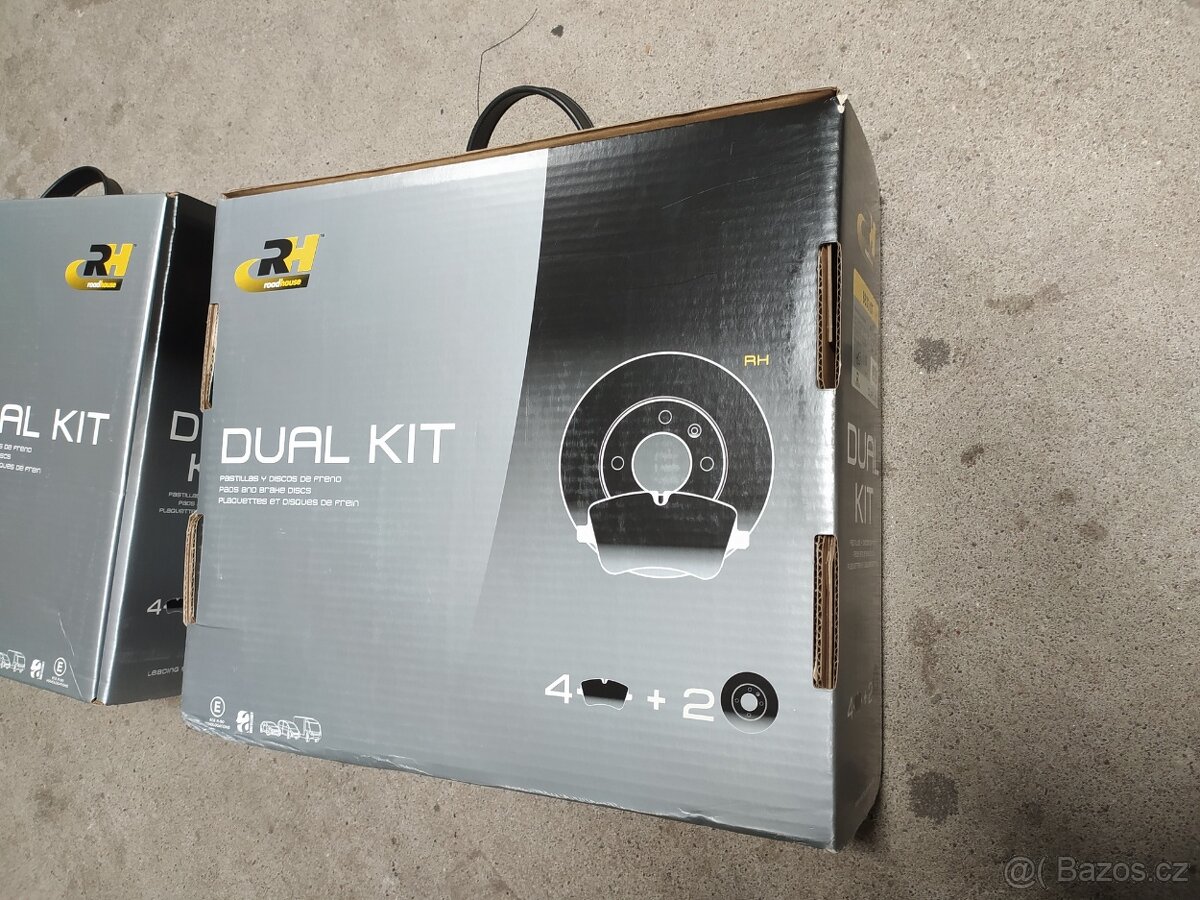 Nové brzdové kotouče a destičky ROADHOUSE (2× DUAL KIT) - 2