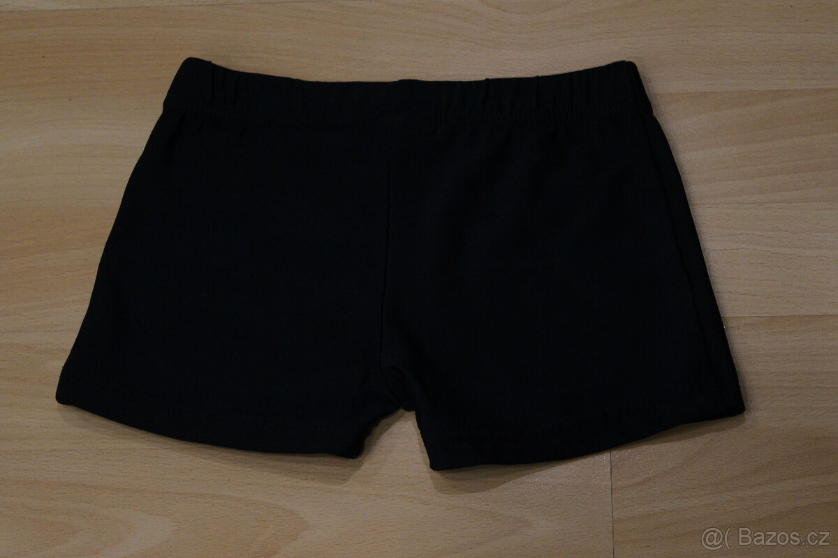 Černé dámské/dívčí baletní šortky, vel. XS (34) - 2