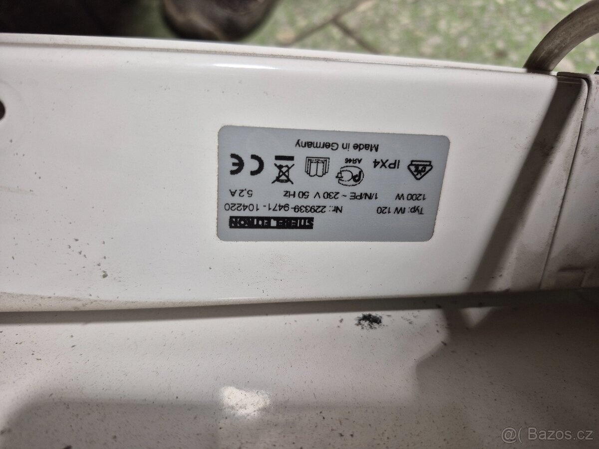 Nástěnný infrazářič - 2