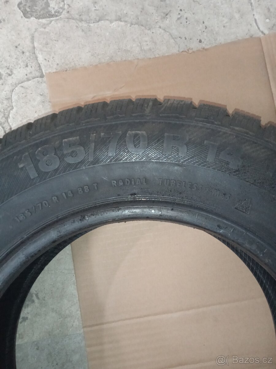 Zimní pneu Barum 185/70/14 sada - 2