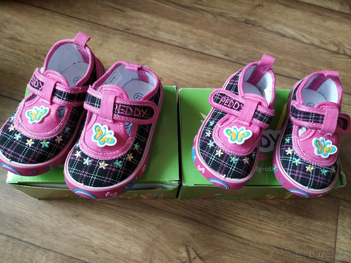 Bačkůrky / sandále Peddy, vel. 22 - 2
