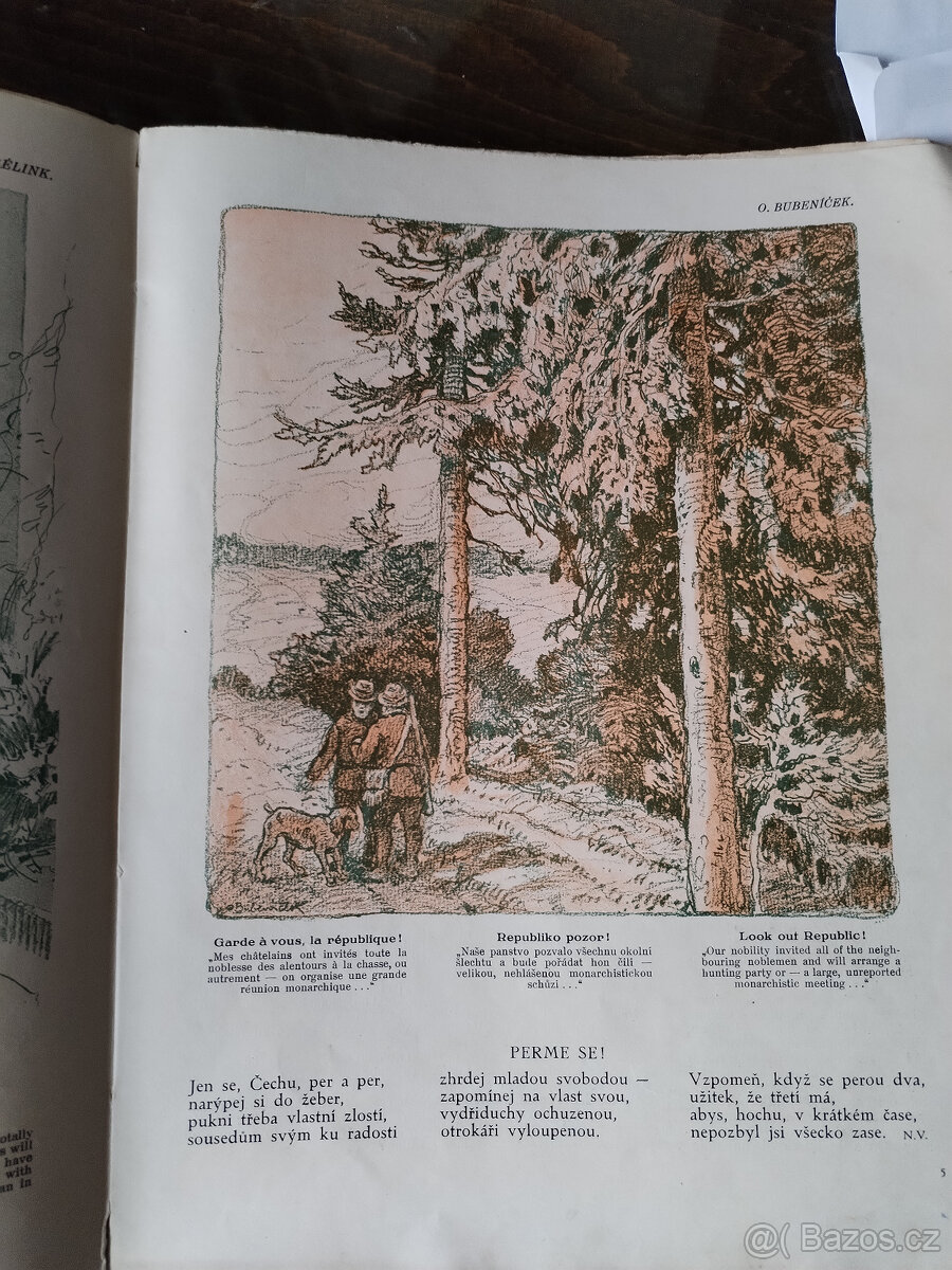 časopisy Smích republiky 1919 - 2