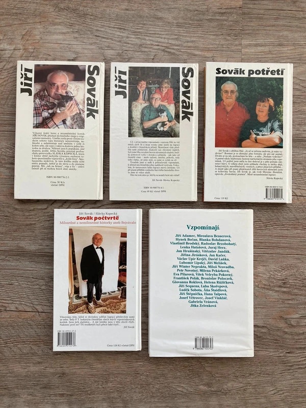 Knihy o Jiřím Sovákovi - 2