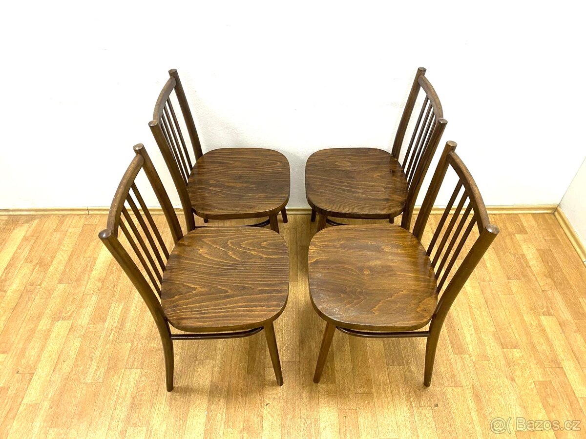 Retro židle TON 60. léta.- - 2