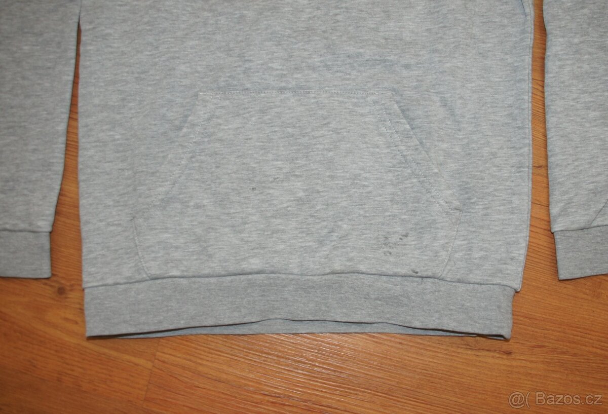 Šedá mikina 4F - vel. 146 - 2