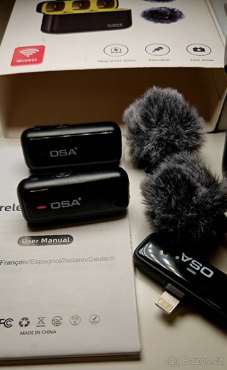 Mikrofon sada pro iPhone s potlačením hluku - 2