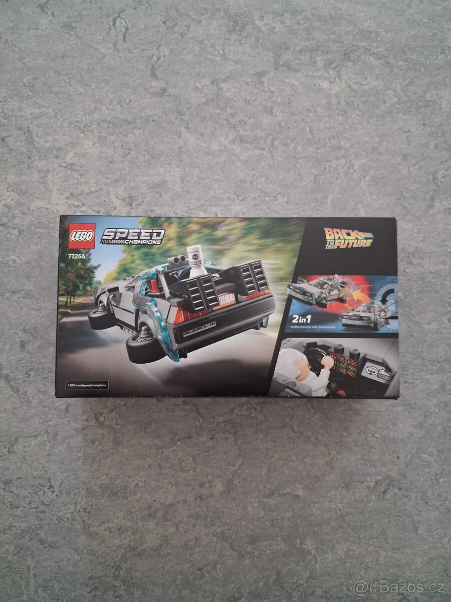 LEGO Speed Champions 77256 Stroj času z filmu Návrat do budo - 2