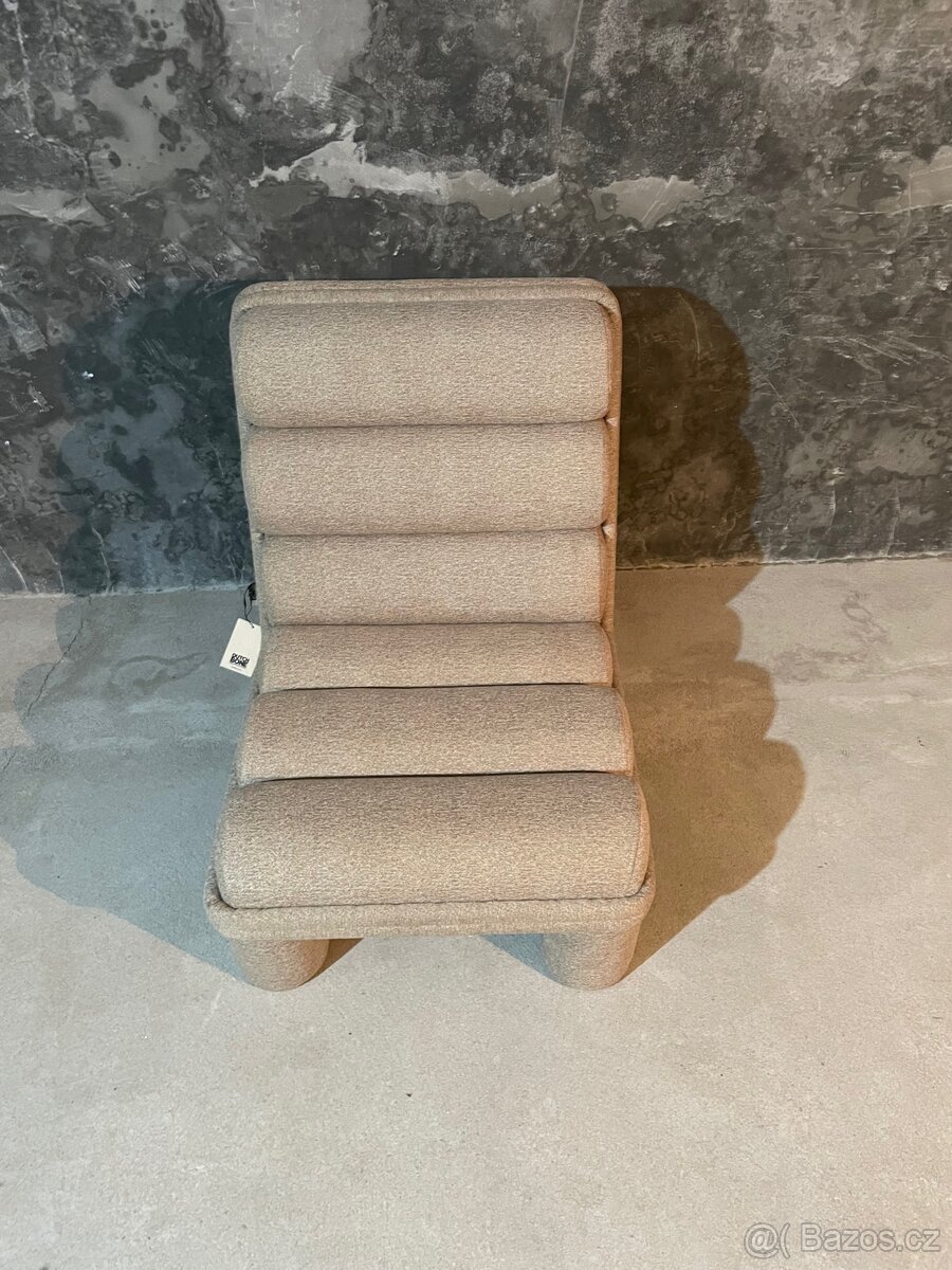 Béžové křeslo Dutchbone - 2