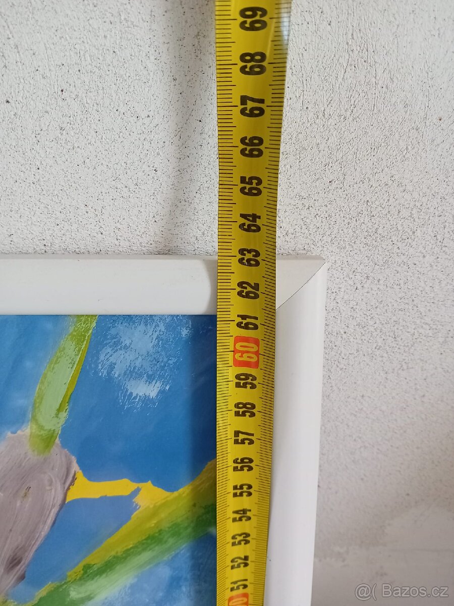 Obraz, bílý rám - 2