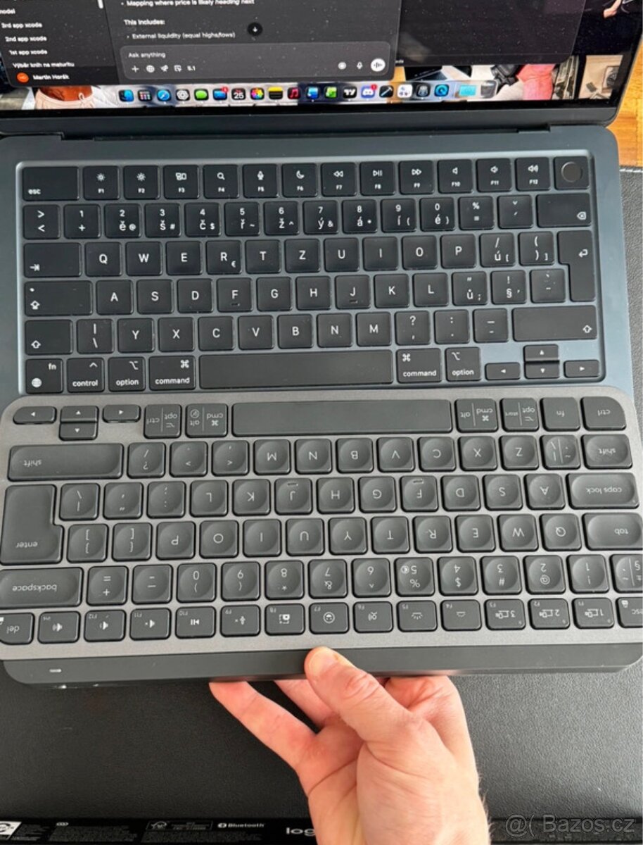 Logitech MX Keys Mini (Graphite, US INT) – jako nová - 2