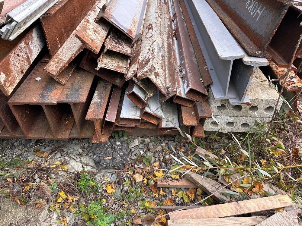 železné profily různé - 2