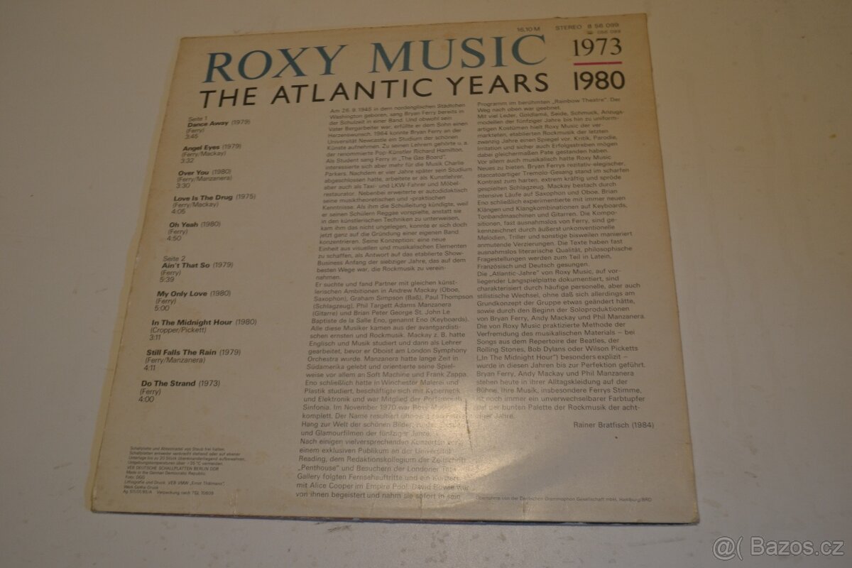 Roxy Music - The atlantic years lp vinyl - 2