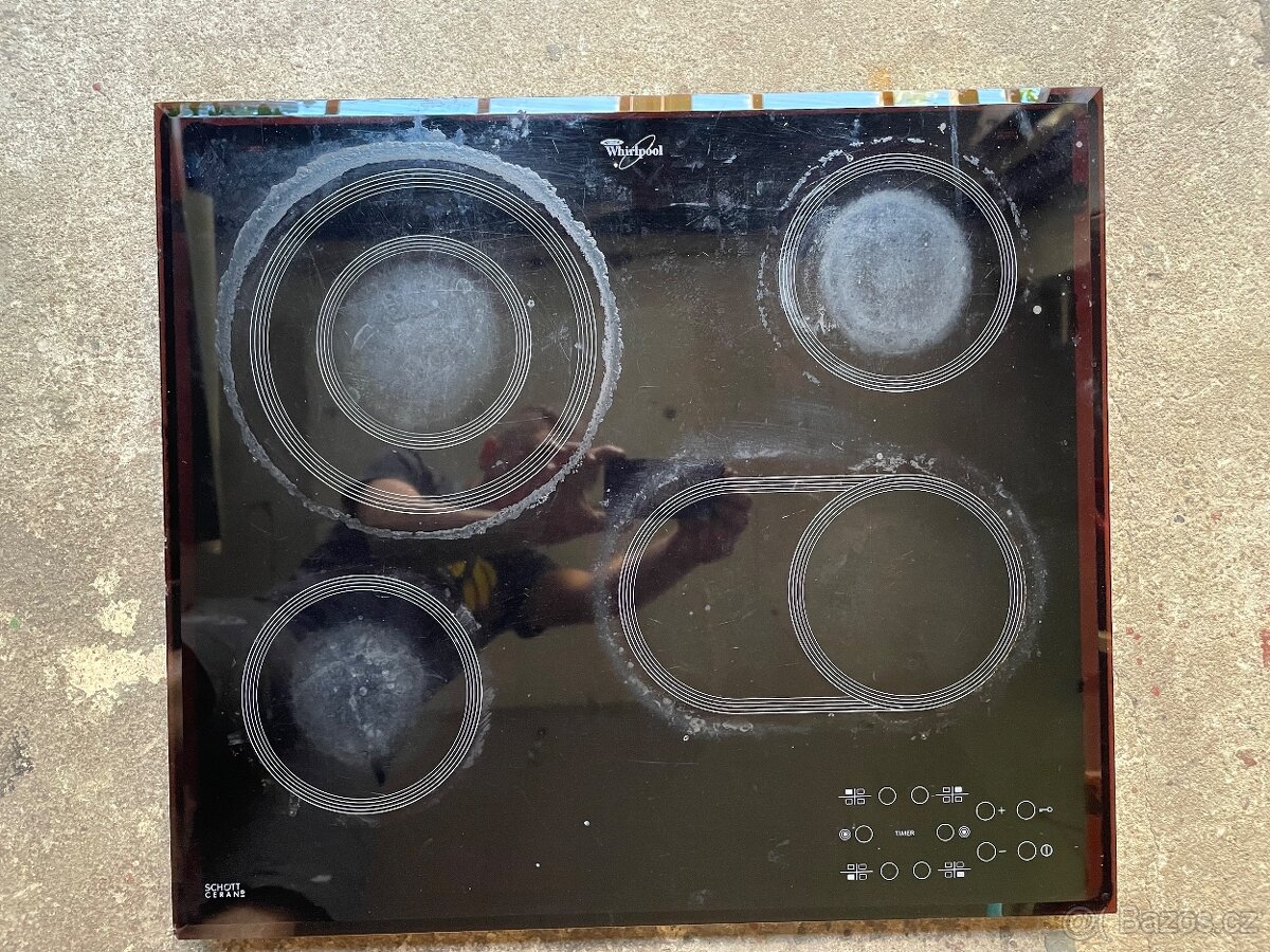 Sklokeramická deska Whirpool 6,3 kW - 2