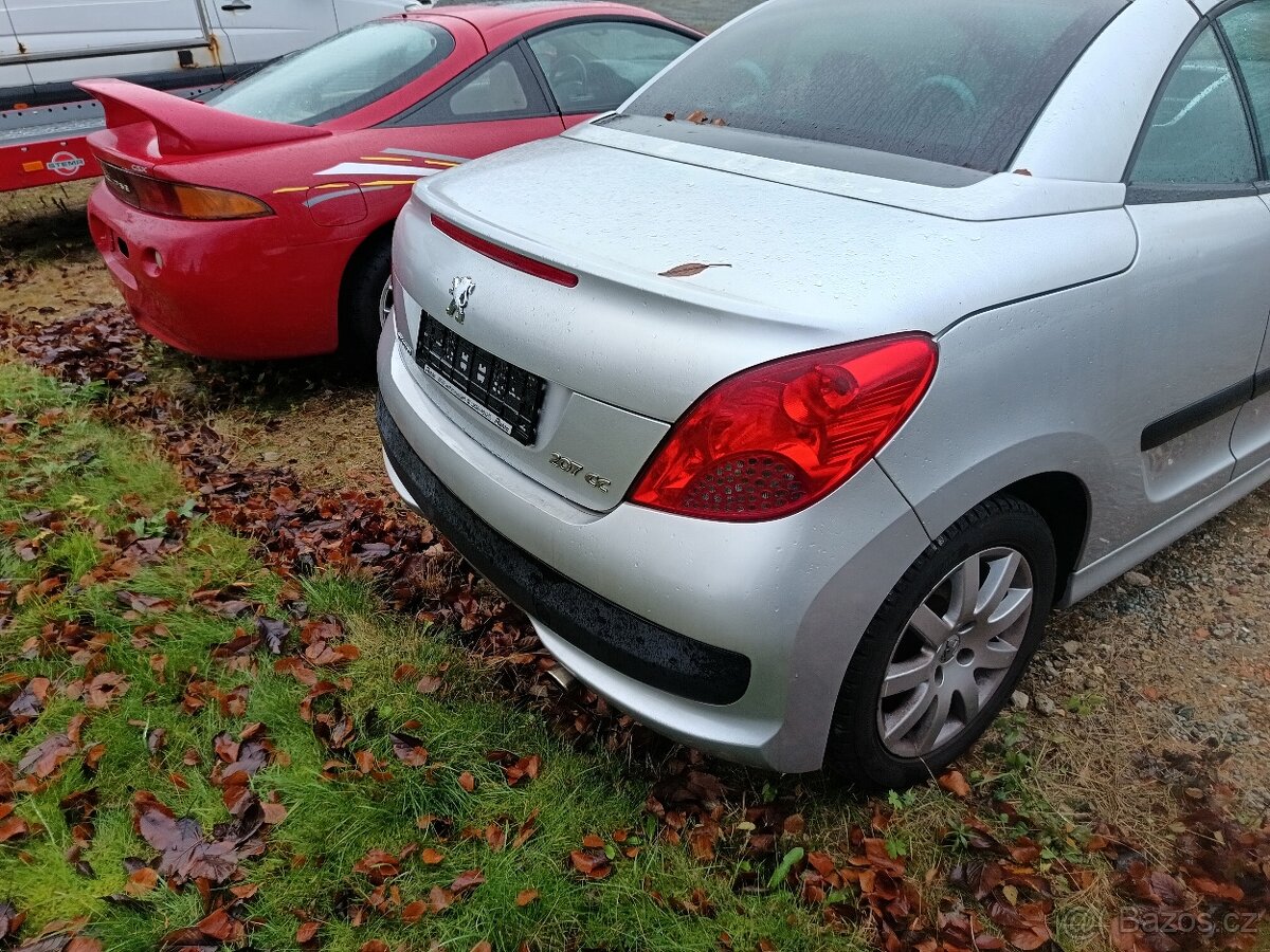Peugeot 207 CC 1.6 i 16 V 88 kW. Dovoz z Německa - 2