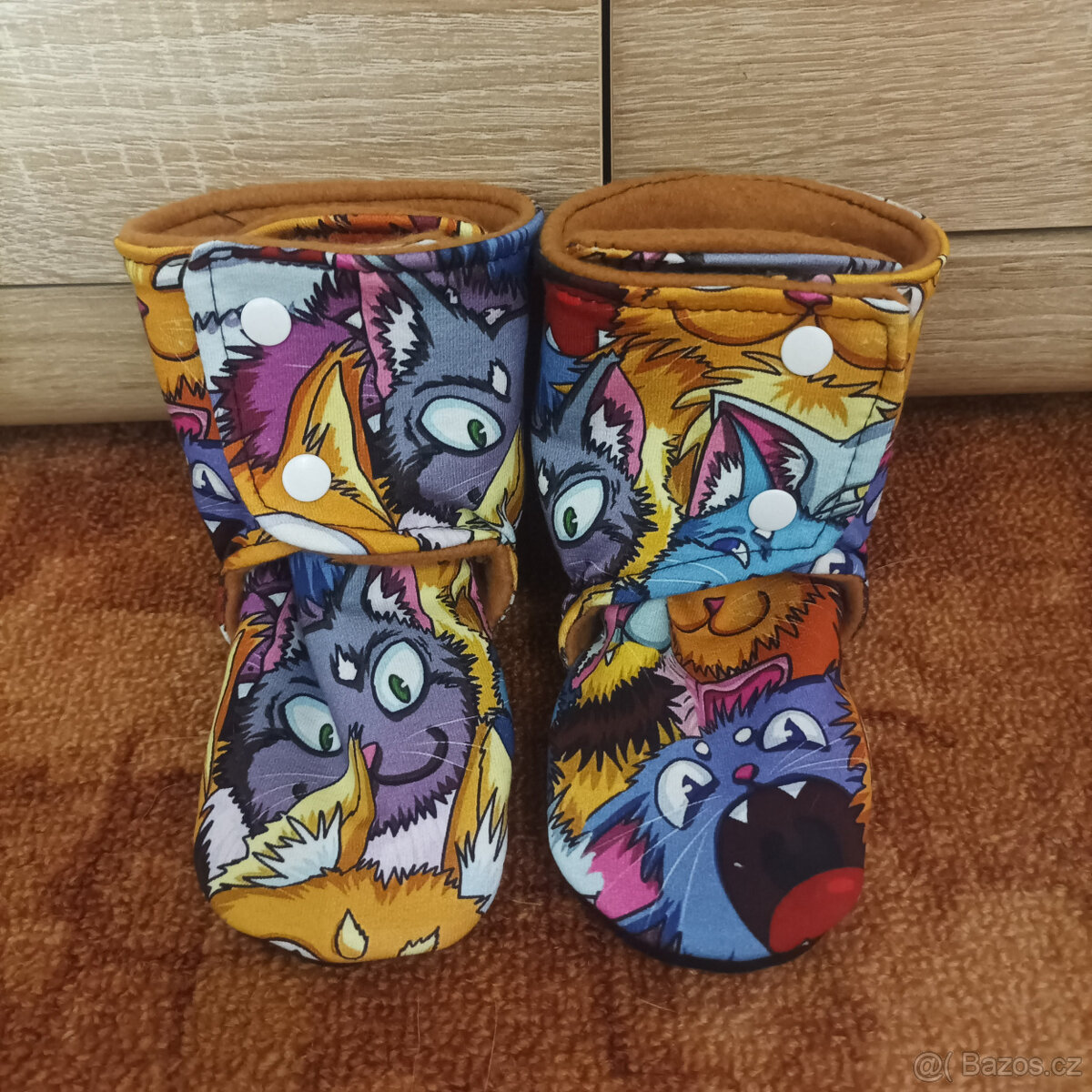 Dětské bavlněné capáčky - více velikostí a vzorů - 2