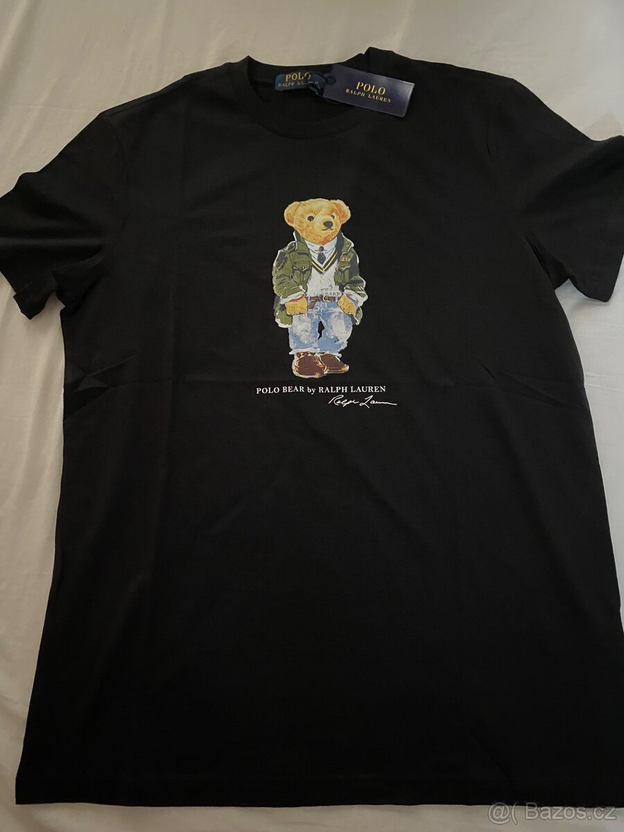 Ralph Lauren pánské triko černé - 2