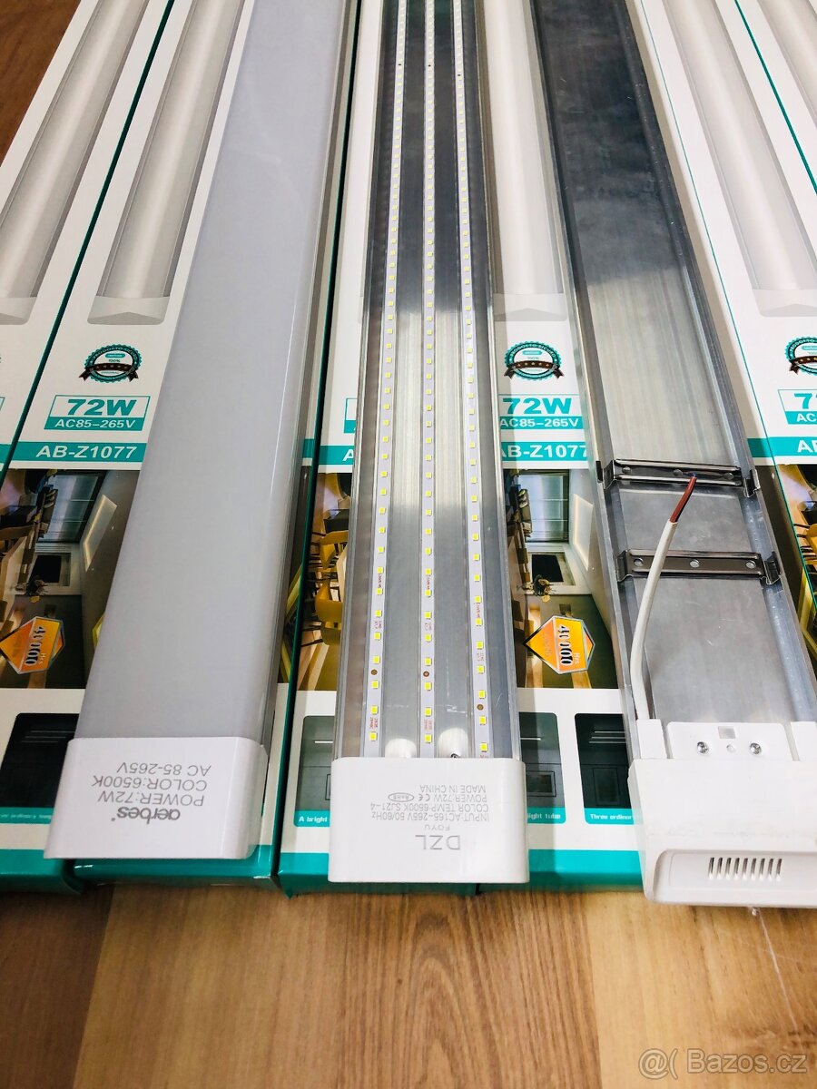 LED zářivka, svítidlo,osvětlení 72W(Hliníkový profil) - 2