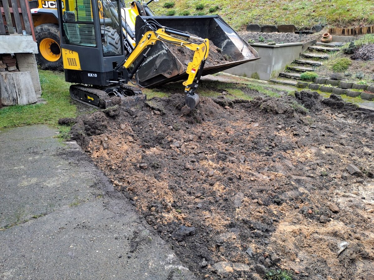 Minibagr 1t KK10 - 2