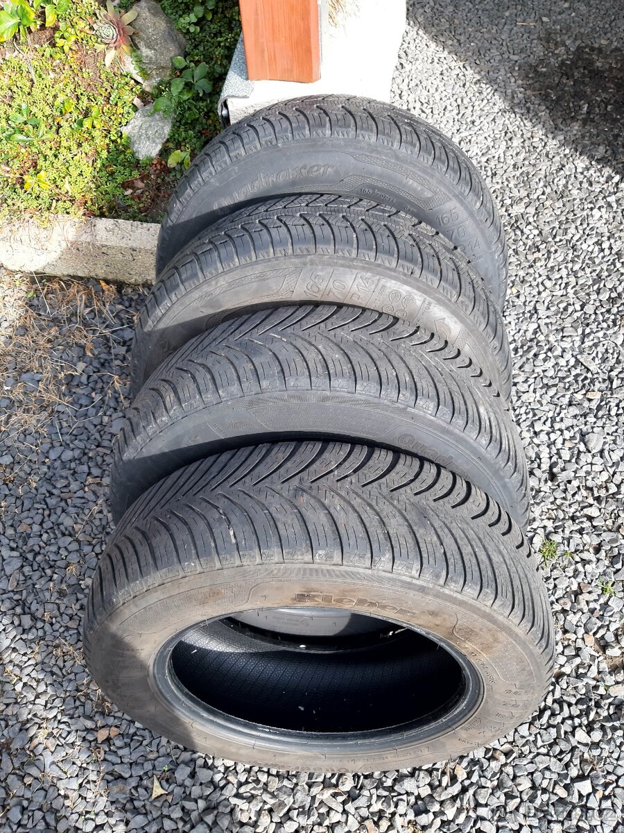 165/70/14 celoroční Kleber 4ks - 2