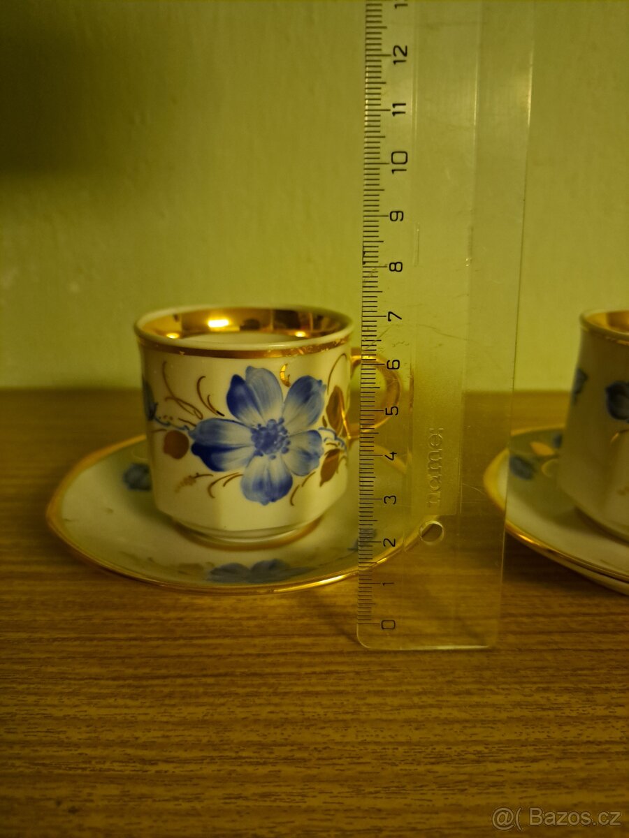 Dva hrnečky s podšálky č.1 - 2