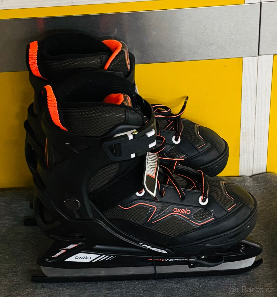 TOP stav - lední brusle Oxelo (32-35 EU) - 2