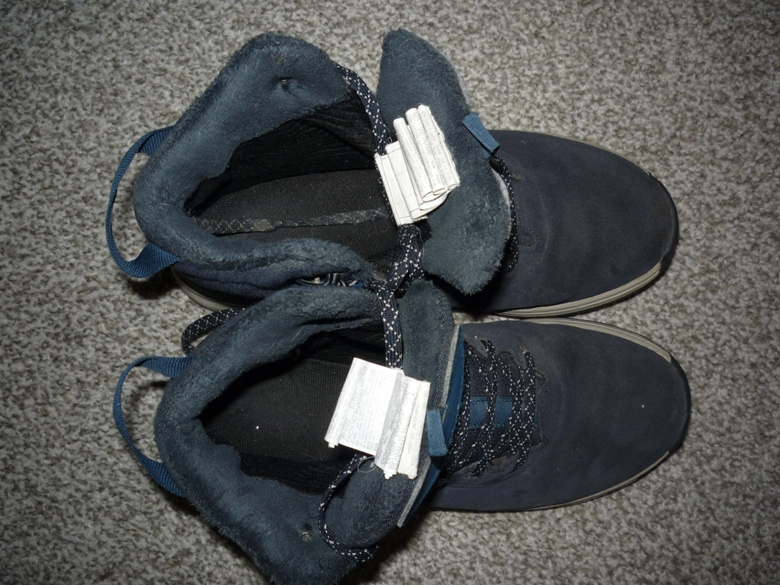 Zimní kožené boty Quechua vel 37, stélka 23,5cm - 2